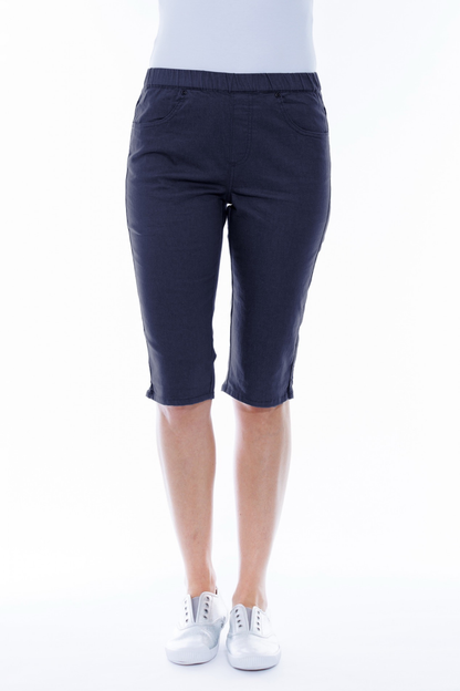 Stretch Denim Shorts