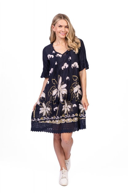 Seaside Navy Dress