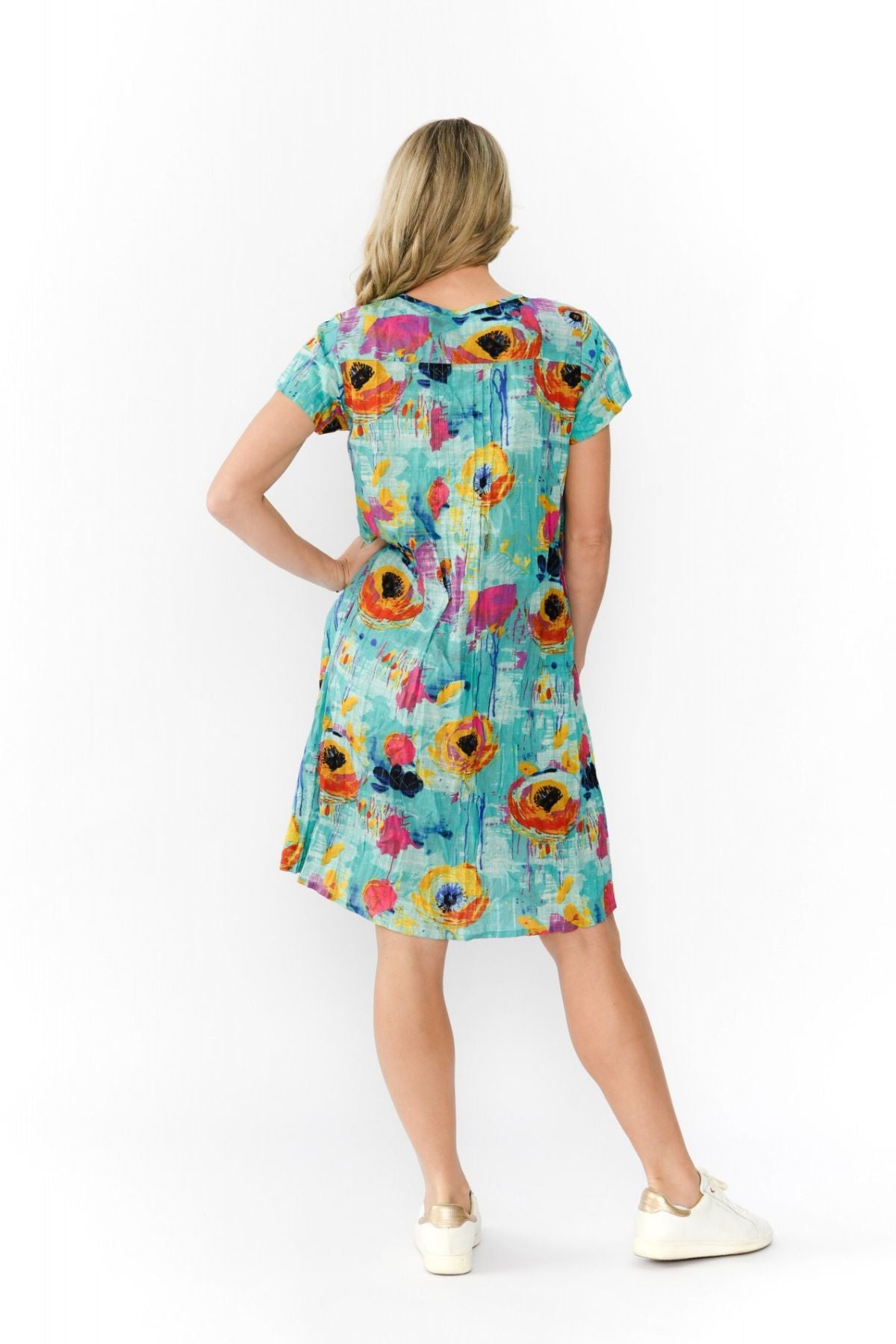 Nicola Dress Cap Sleeve