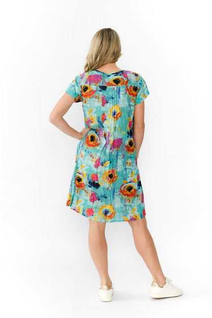 Nicola Dress Cap Sleeve