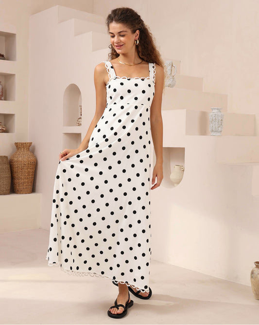Darling Dots Maxi Dress