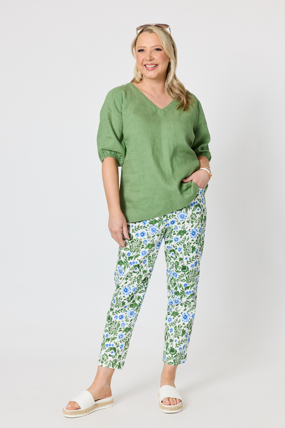 Anna Linen Top