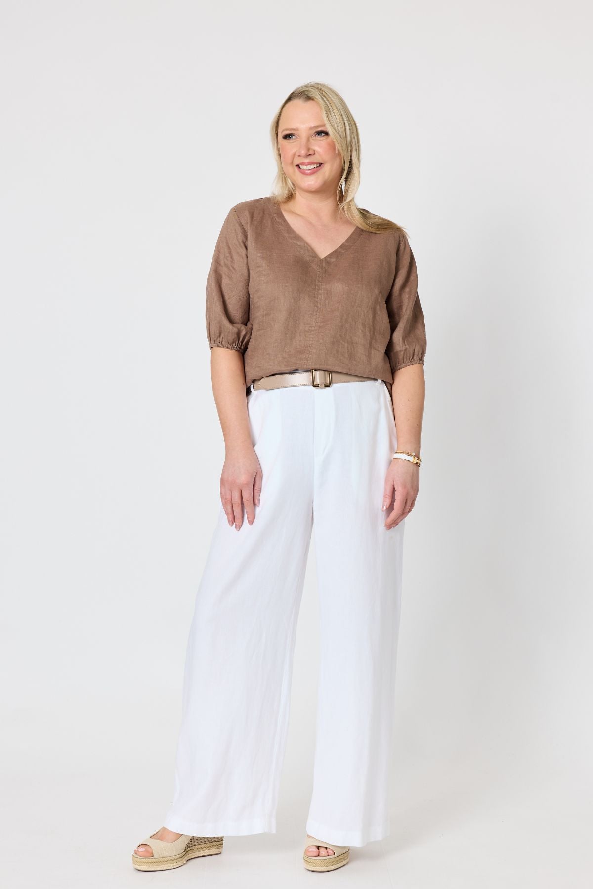 Anna Linen Top
