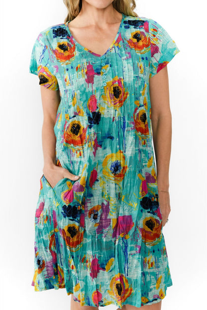 Nicola Dress Cap Sleeve