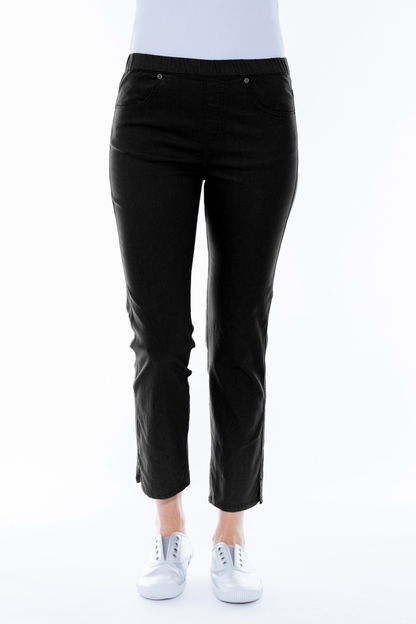 Stretch Denim Pants 7/8