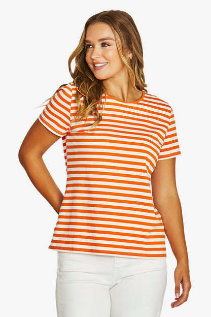Core Stripe Short Sleeve Tee