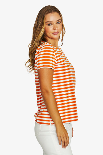 Core Stripe Short Sleeve Tee