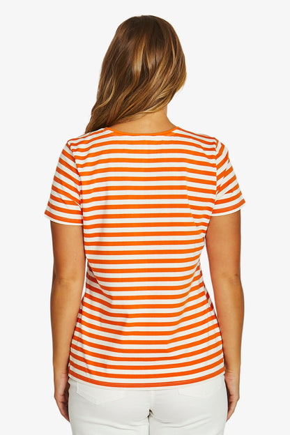 Core Stripe Short Sleeve Tee