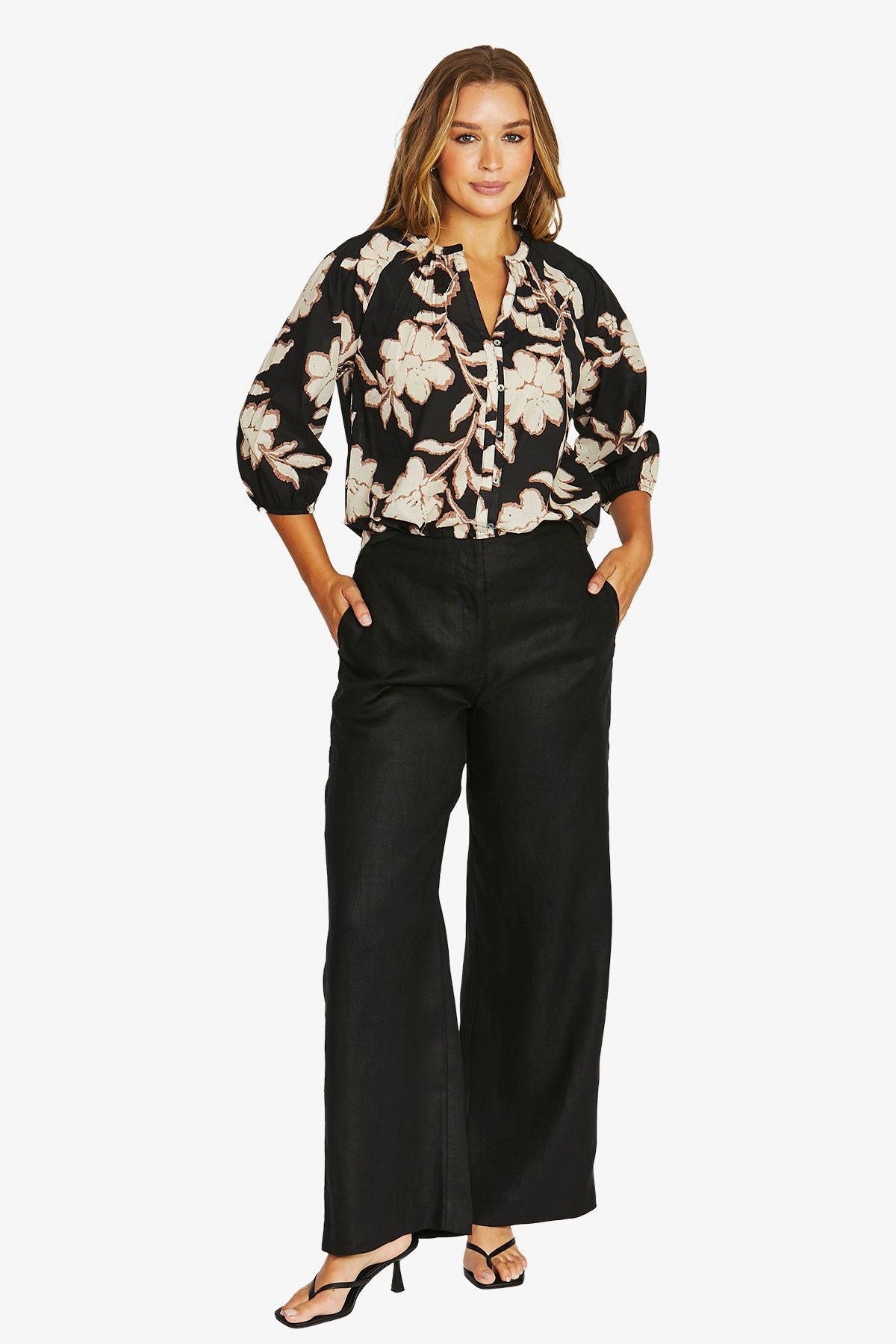 Flower Trio Top