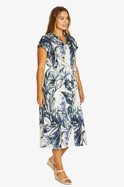 Inky Abstract Dress
