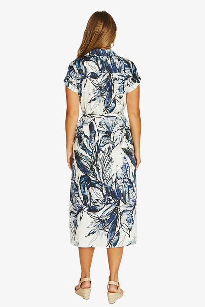 Inky Abstract Dress
