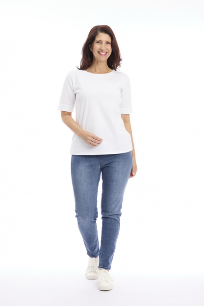Full Length Stretch Denim Jeggings