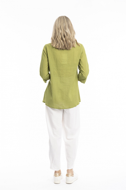 Evie Pleated Top