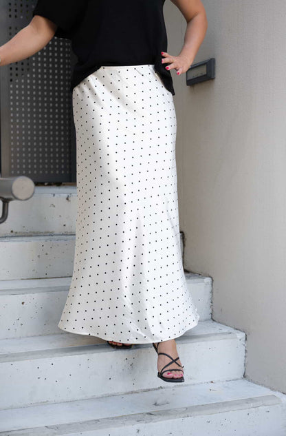 Dottie Dreams Satin Skirt