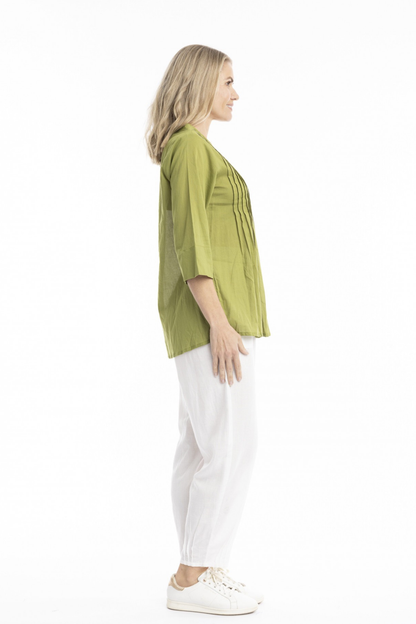 Evie Pleated Top