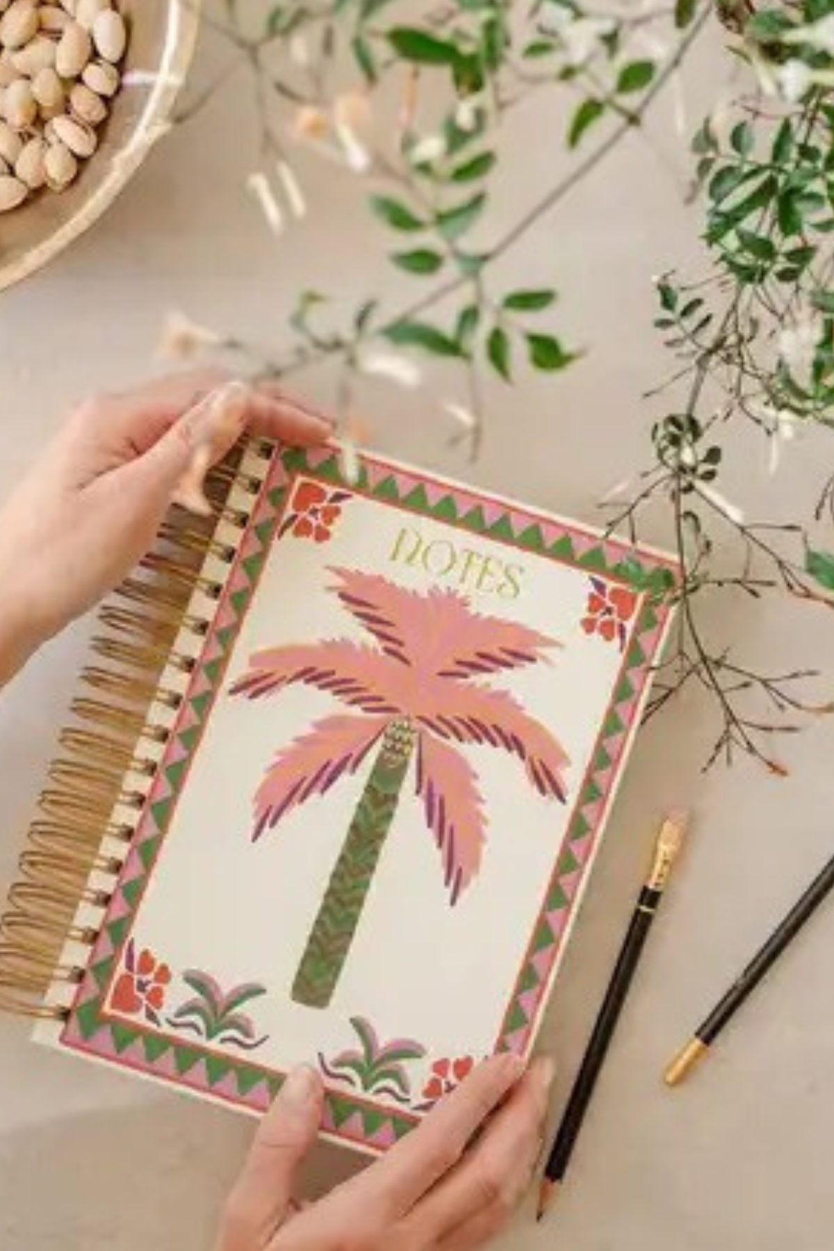 Palm A5 Spiral Notebook