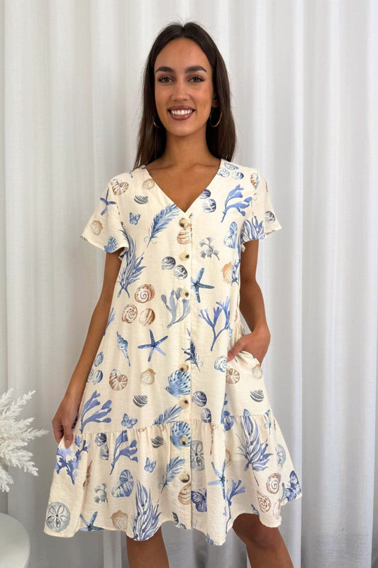 Seashell Breeze Dress
