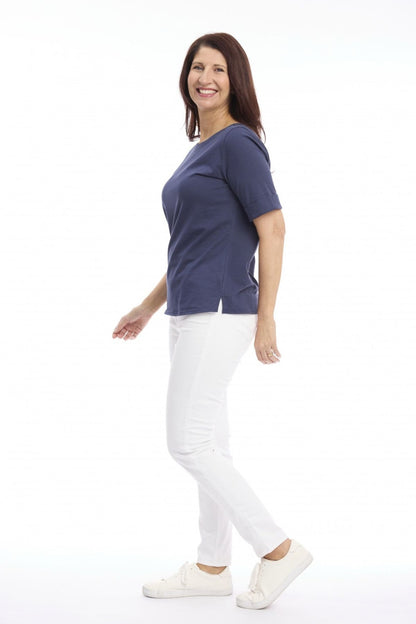 Cuff Hem T-shirt