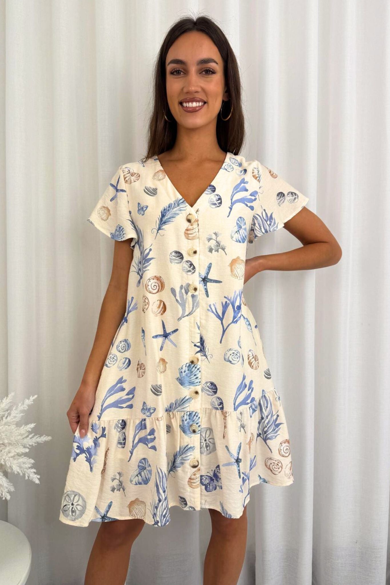 Seashell Breeze Dress
