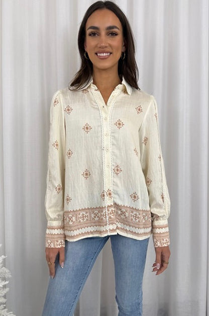 Heritage Print Blouse