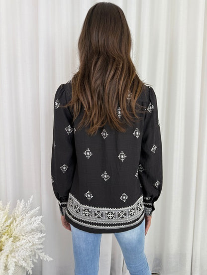 Heritage Print Blouse