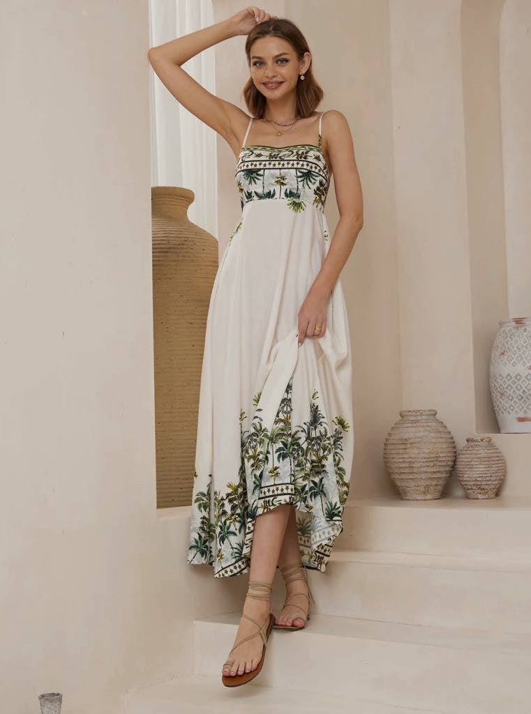 Palm String Dress