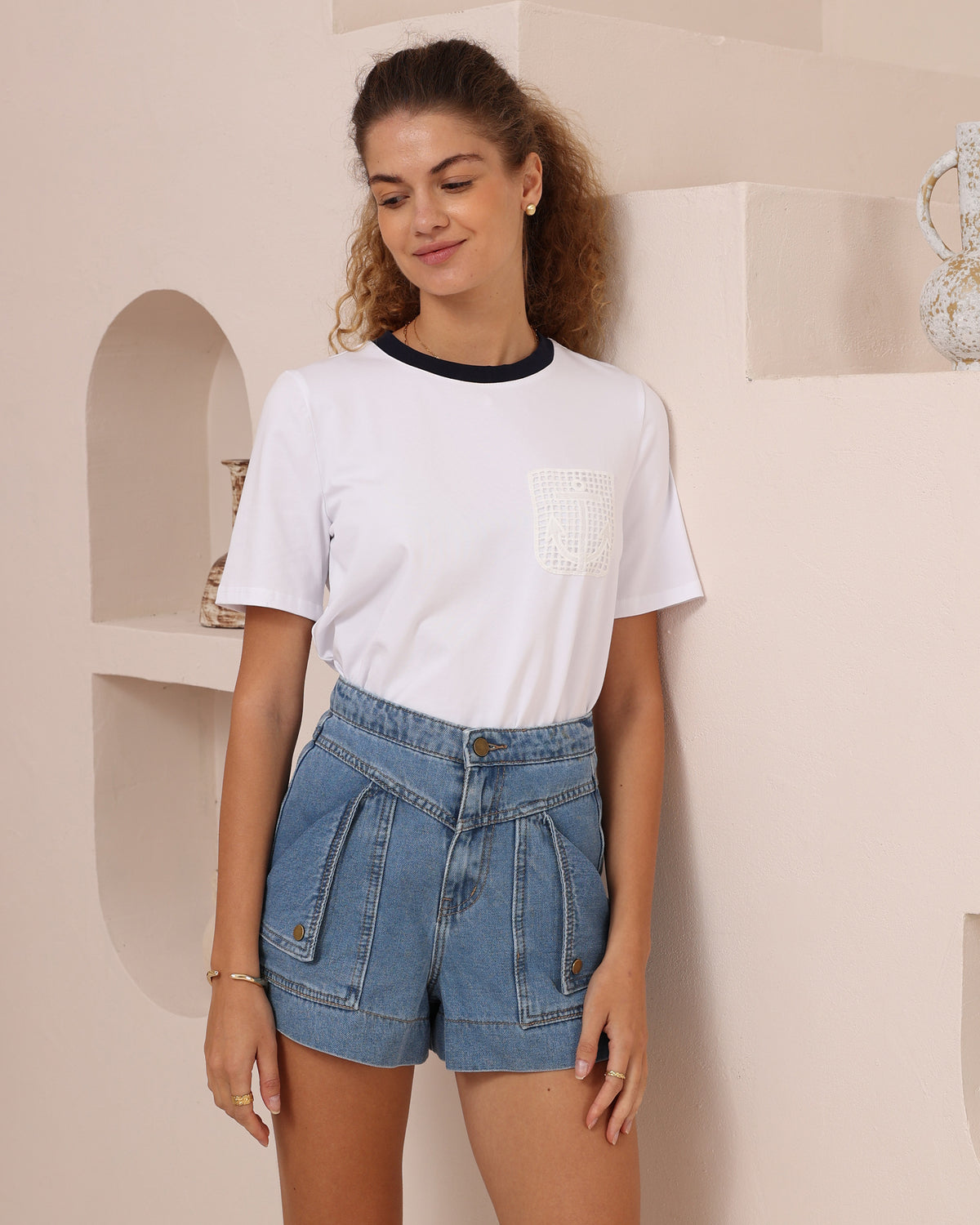 Anchor Charm Tee