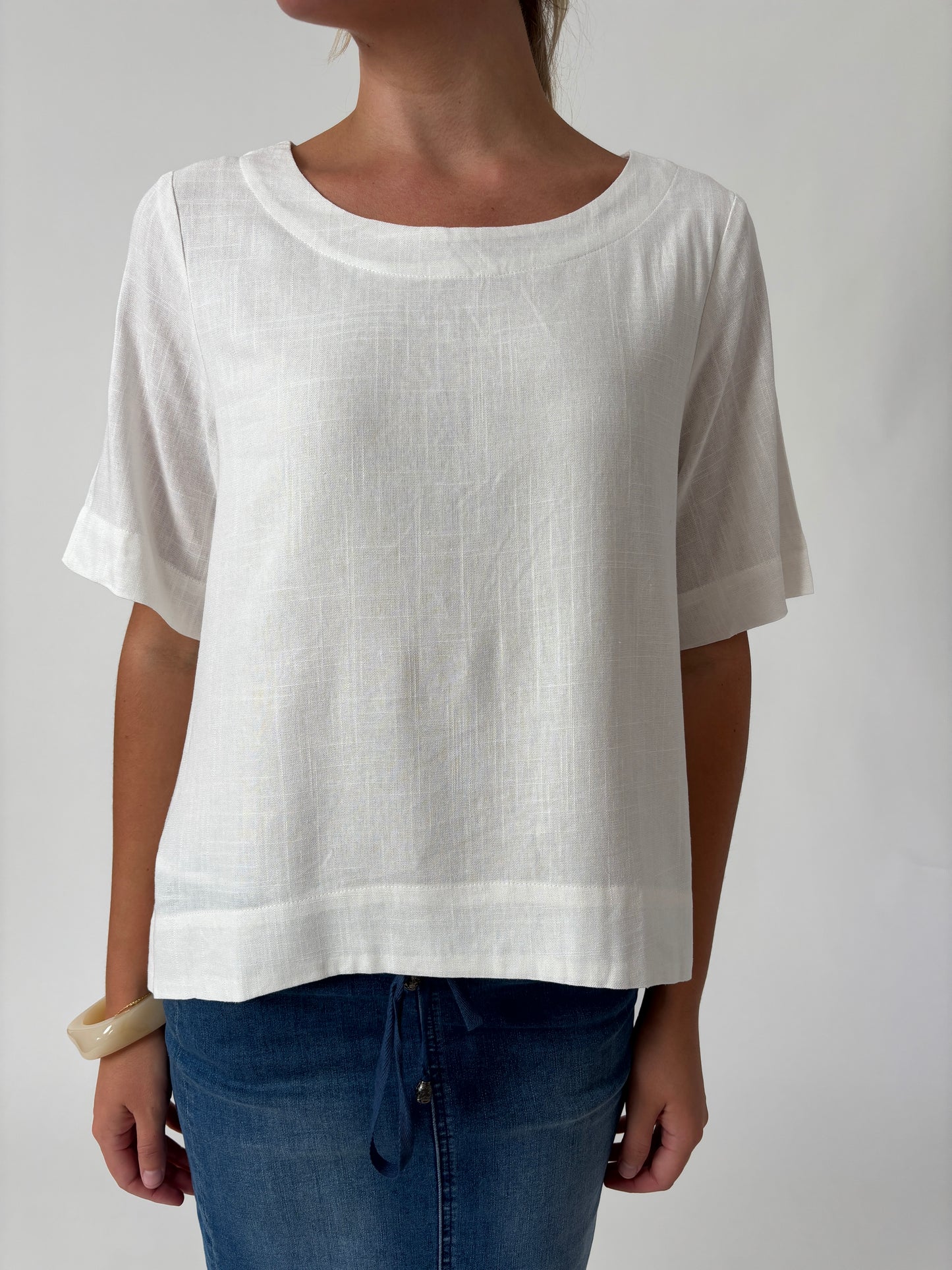 Ivory Tee Top