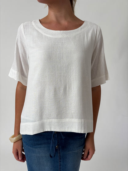 Ivory Tee Top