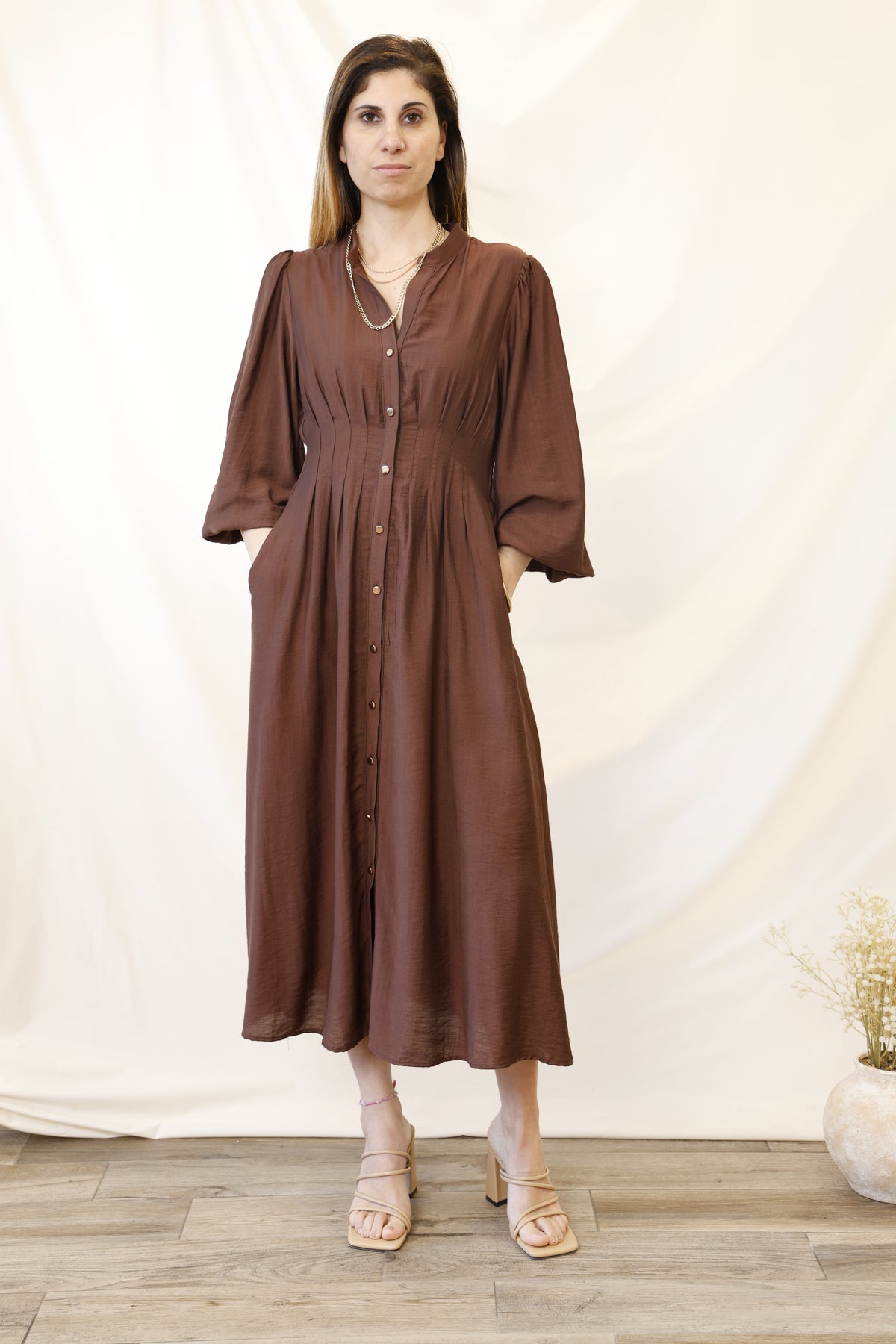 Mocha Haven Dress