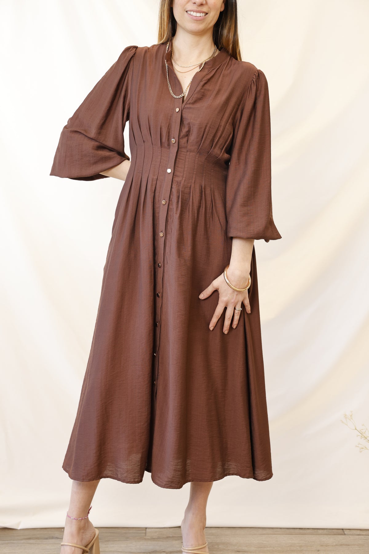 Mocha Haven Dress