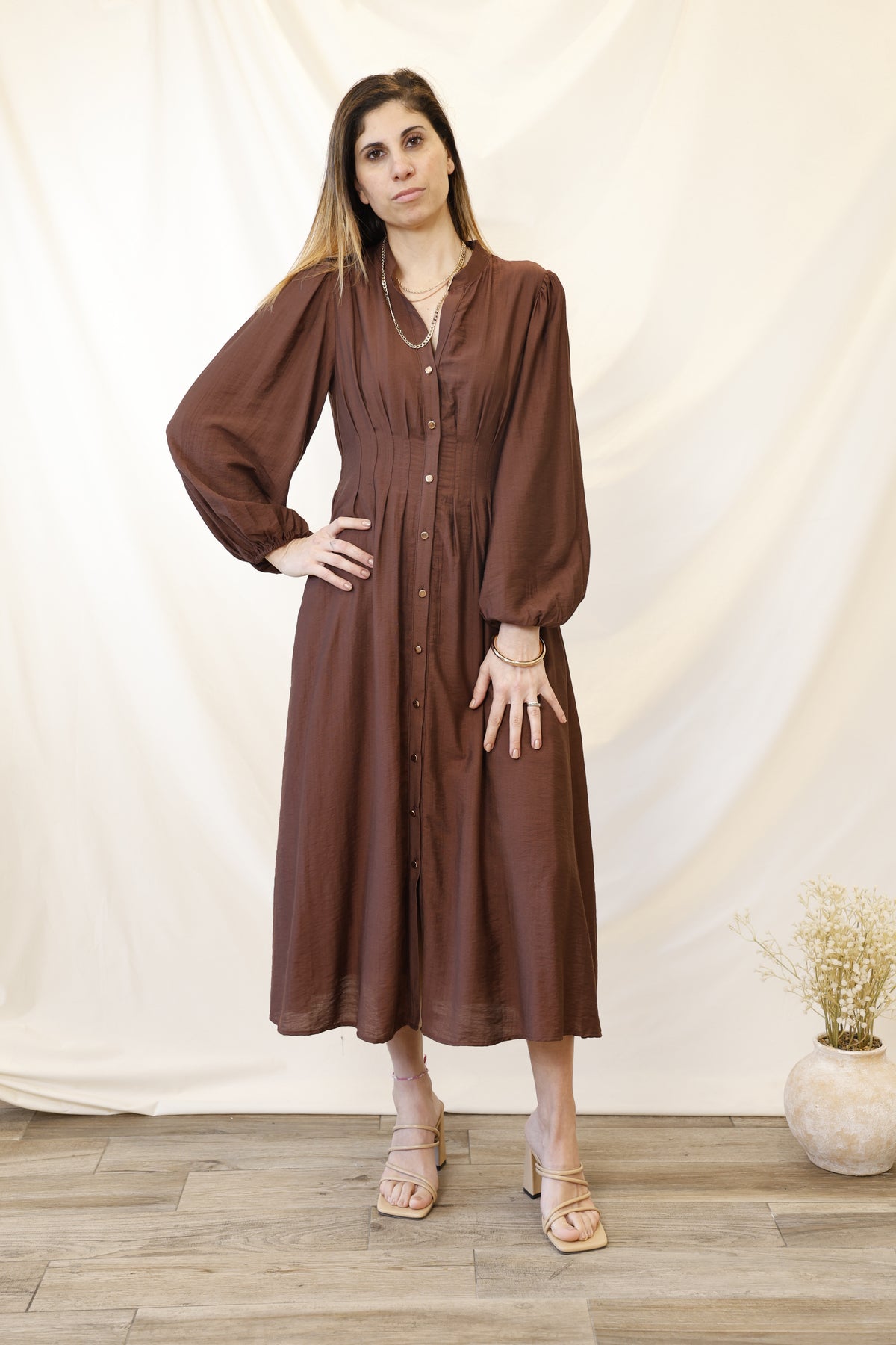 Mocha Haven Dress