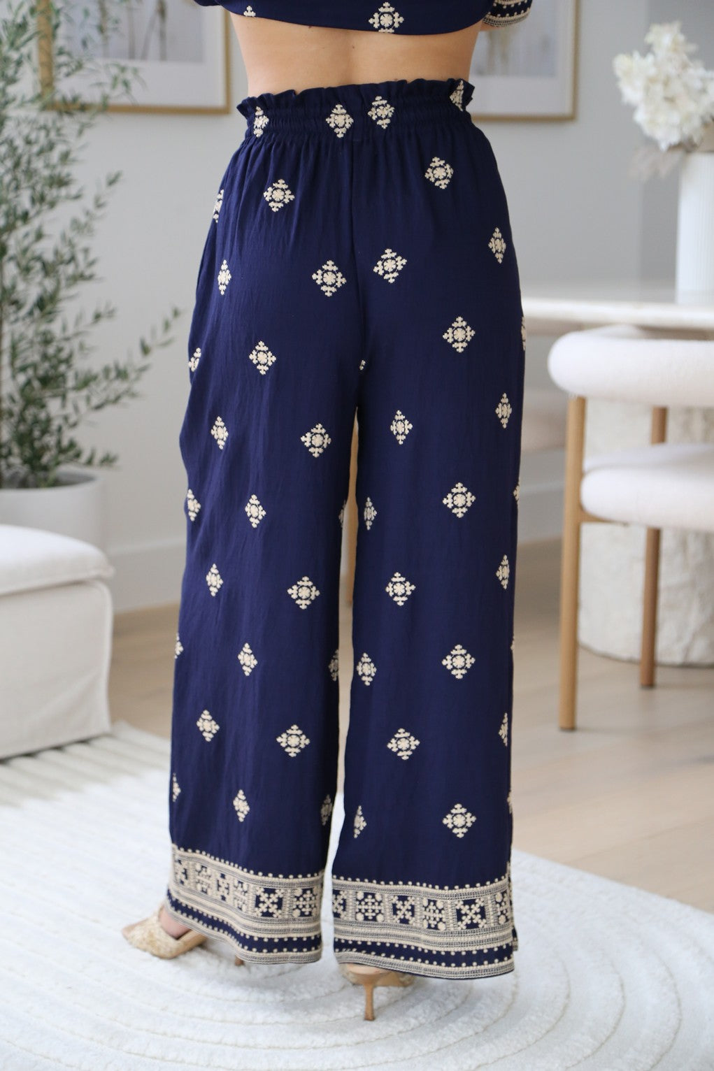 Sahara Nights Embroidered Pants