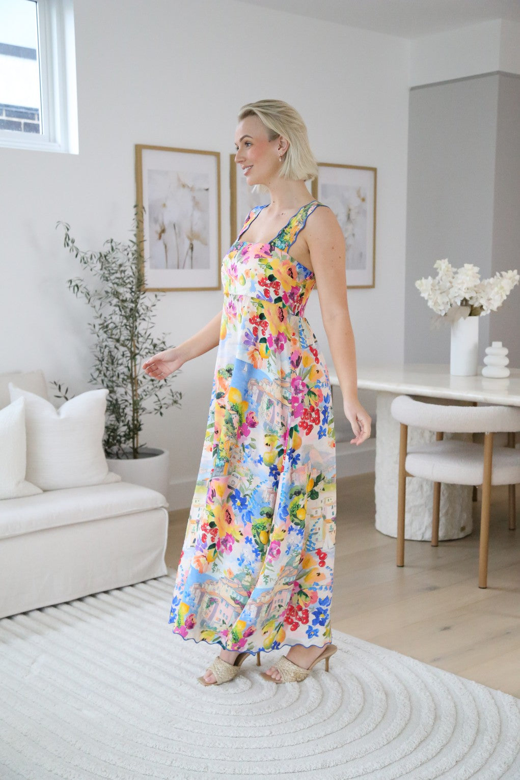 Gelato Garden Maxi Dress