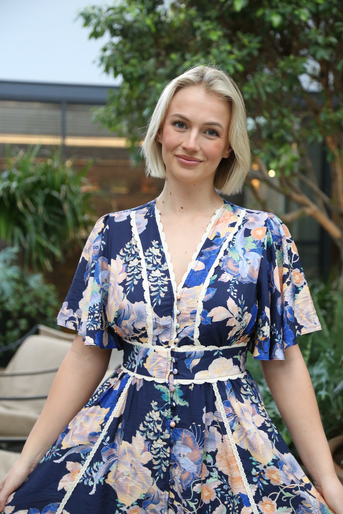 Evening Petal Dress