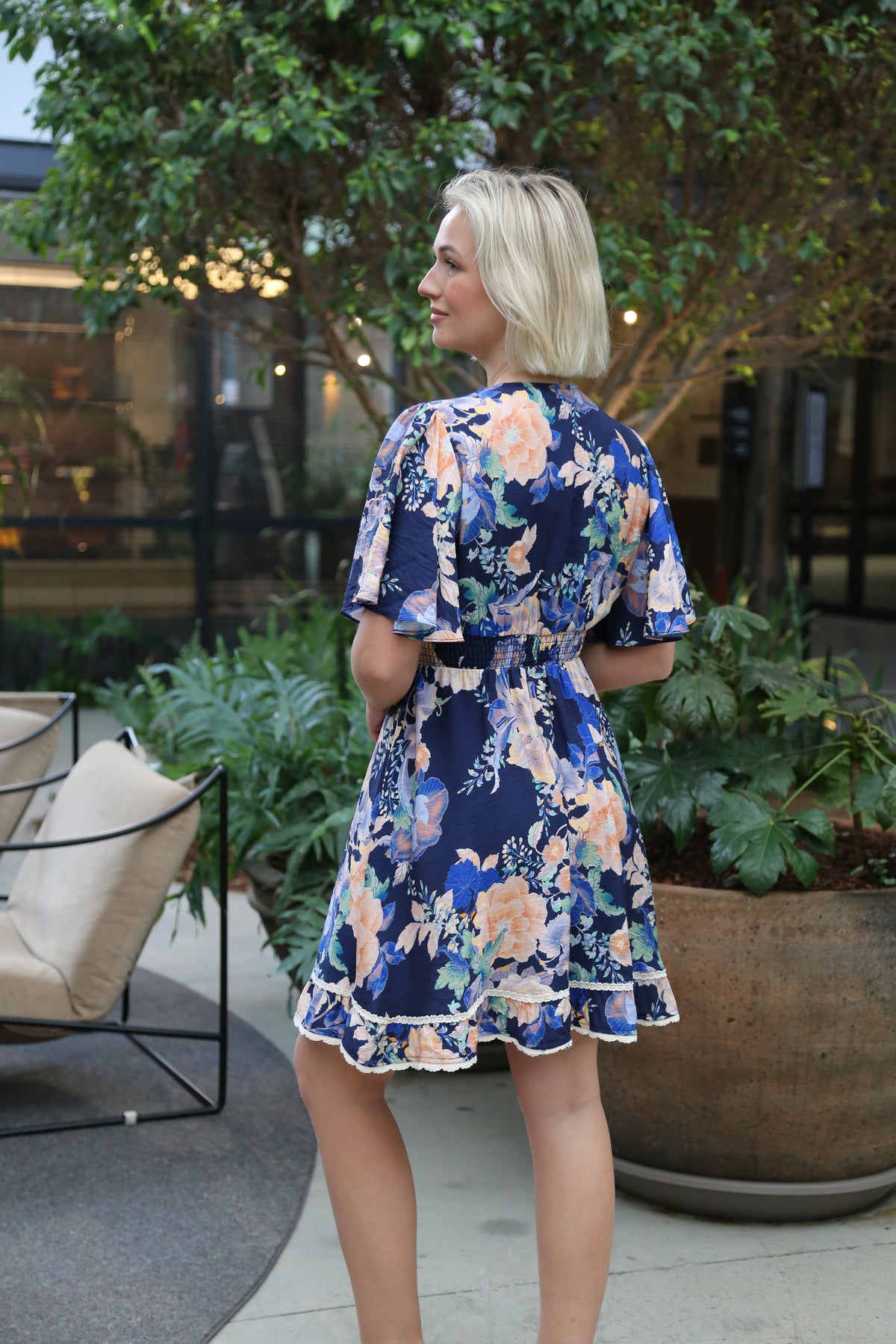 Evening Petal Dress