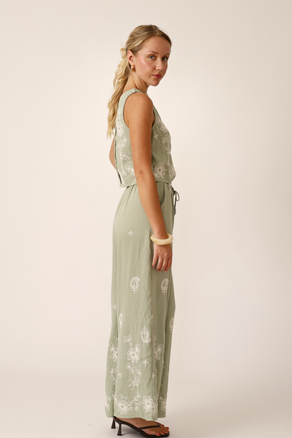 Isla Embroided Pants