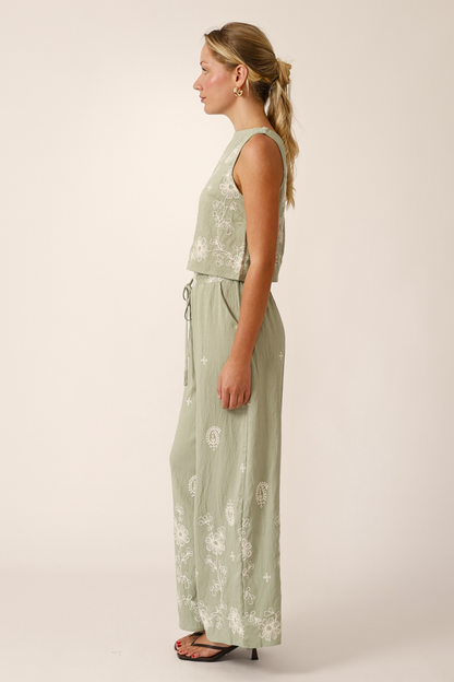 Isla Embroided Pants