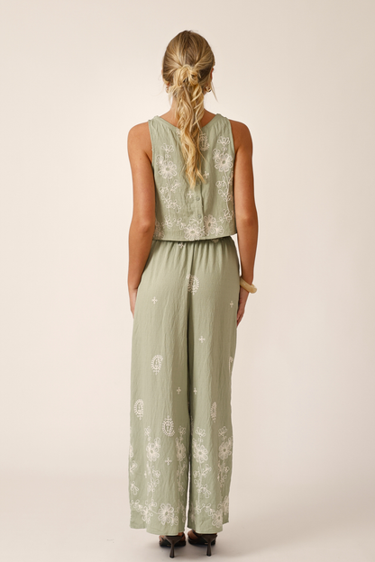 Isla Embroided Pants