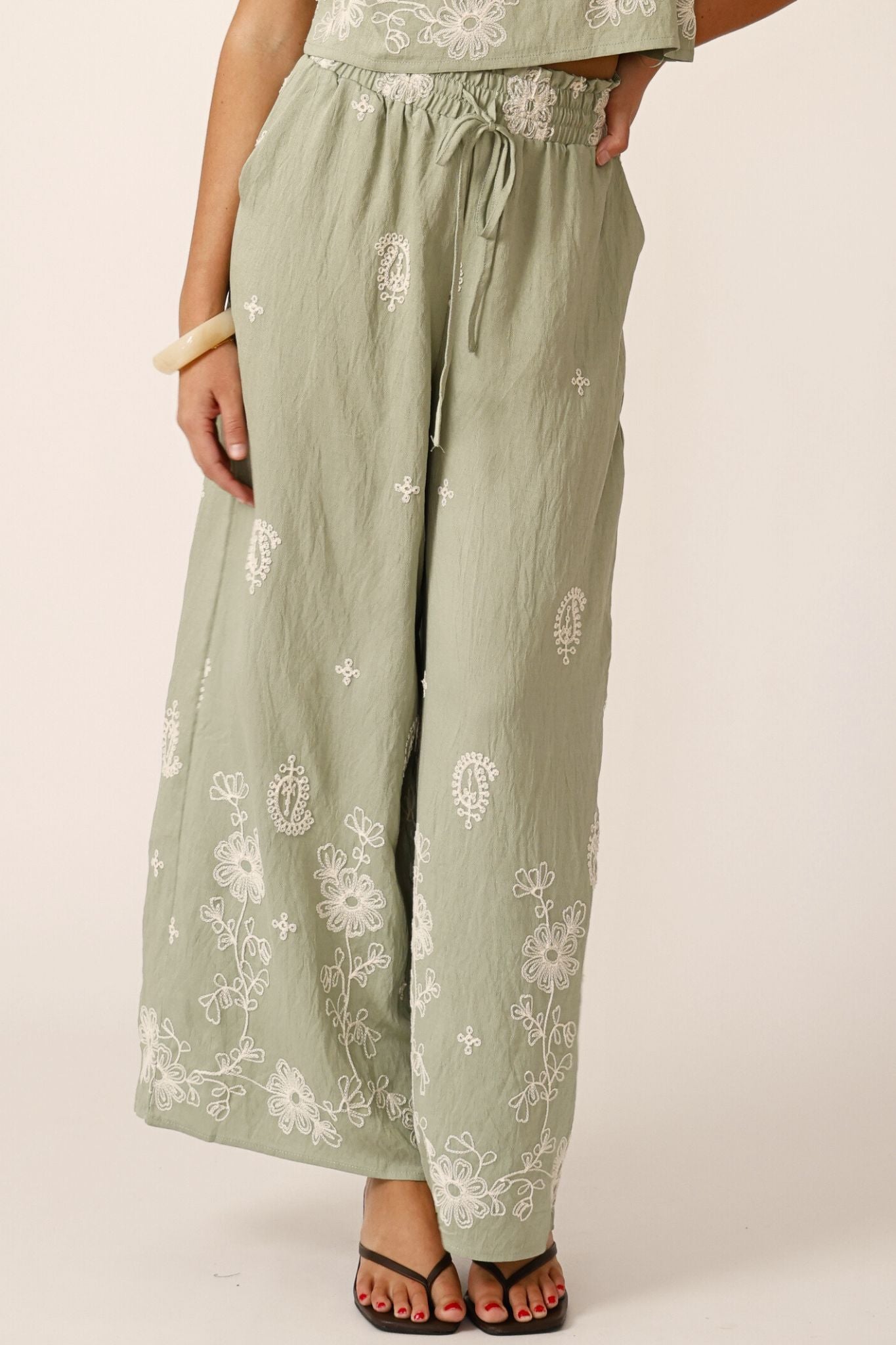 Isla Embroided Pants