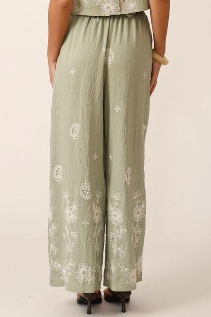 Isla Embroided Pants