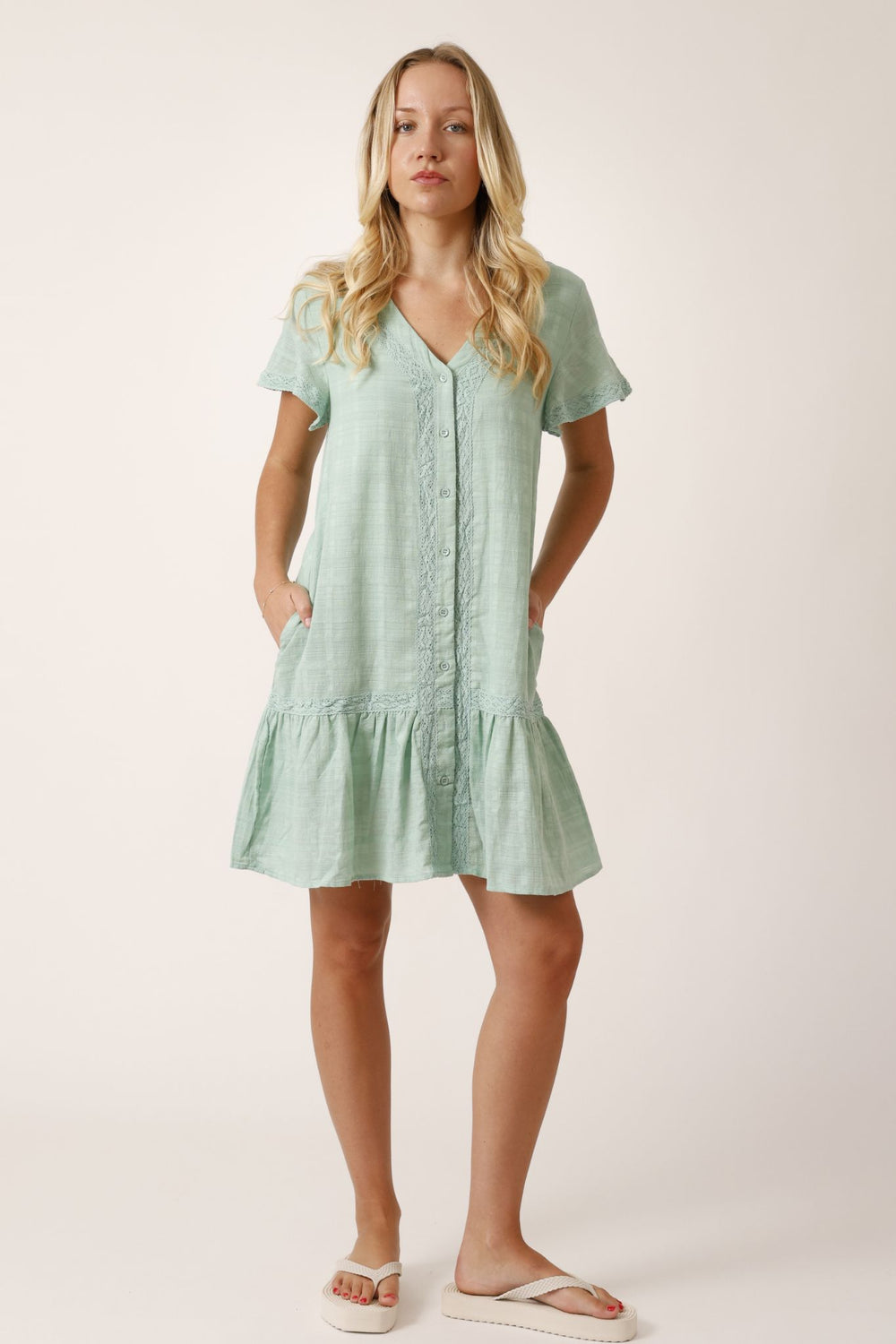 Mint Breeze Dress