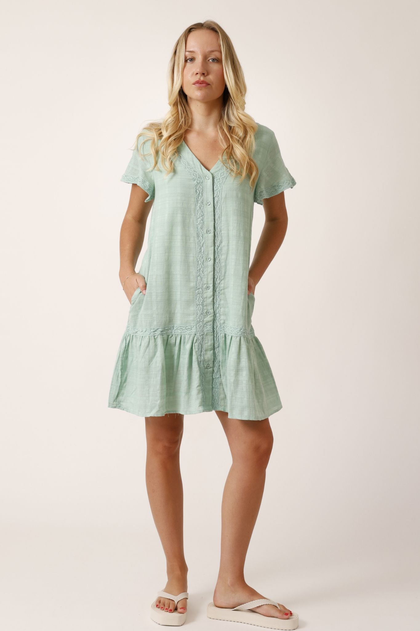 Mint Breeze Dress