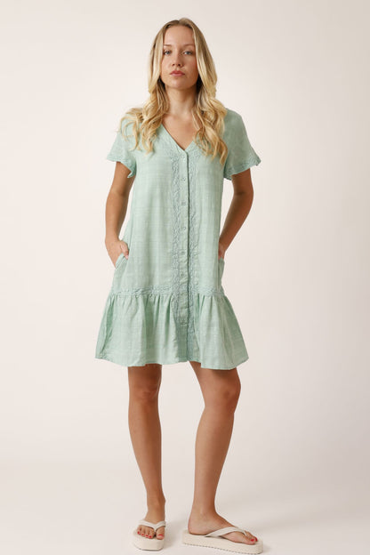 Mint Breeze Dress