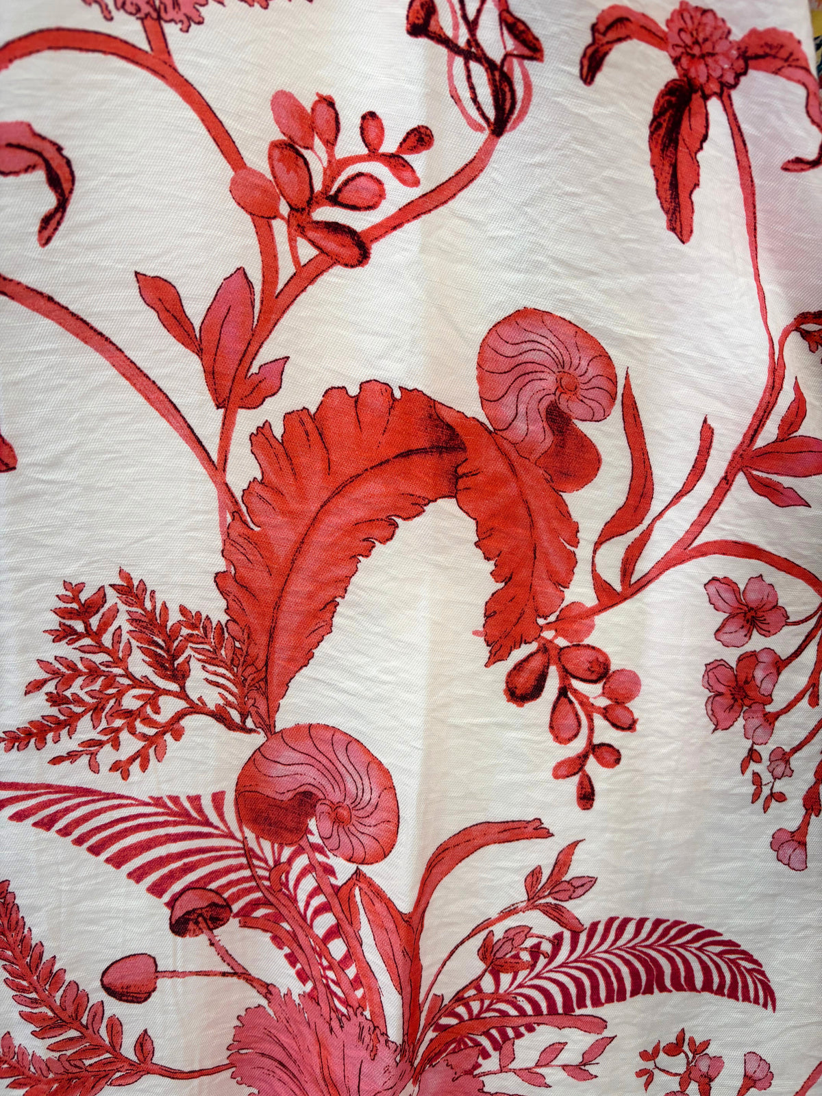 Coral Bloom Dress