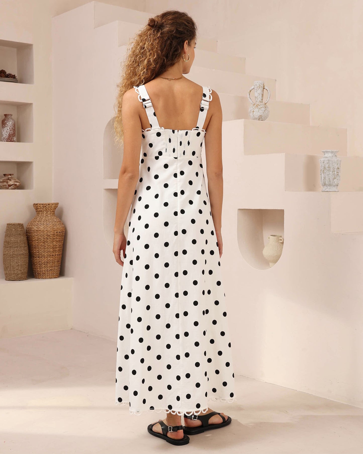 Darling Dots Maxi Dress
