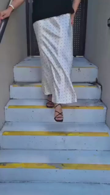 Dottie Dreams Satin Skirt